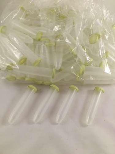 Plastic tube with cap 35 cc/ 100 p.